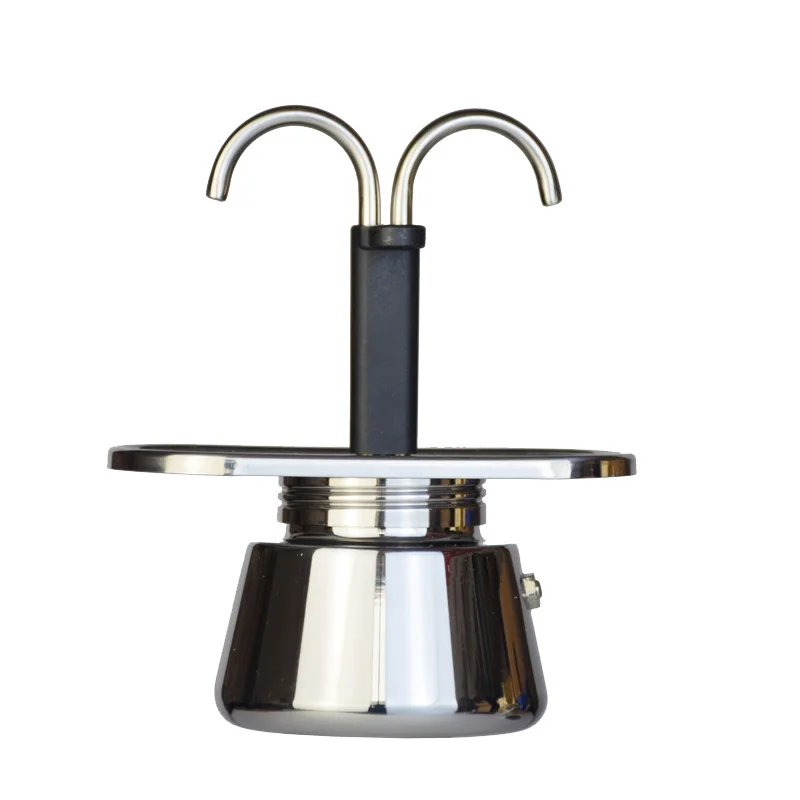 Coffee Tea Making Machine - 200Ml Mini Moka Pot Dubbele Buis