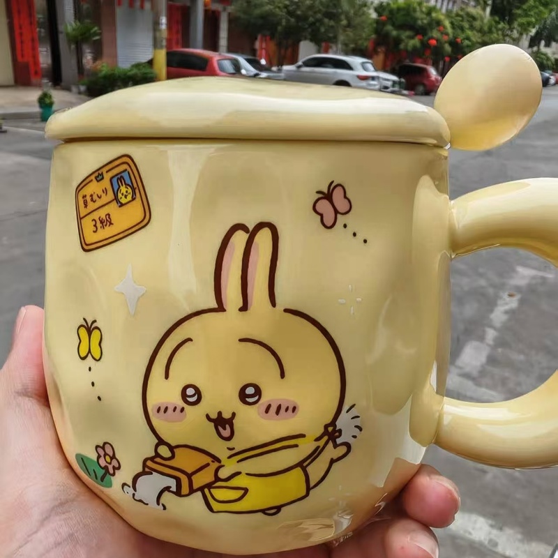 Coffee Tea Meaning - Chiikawa Usagi keramische mok, verjaardagscadeau voor
