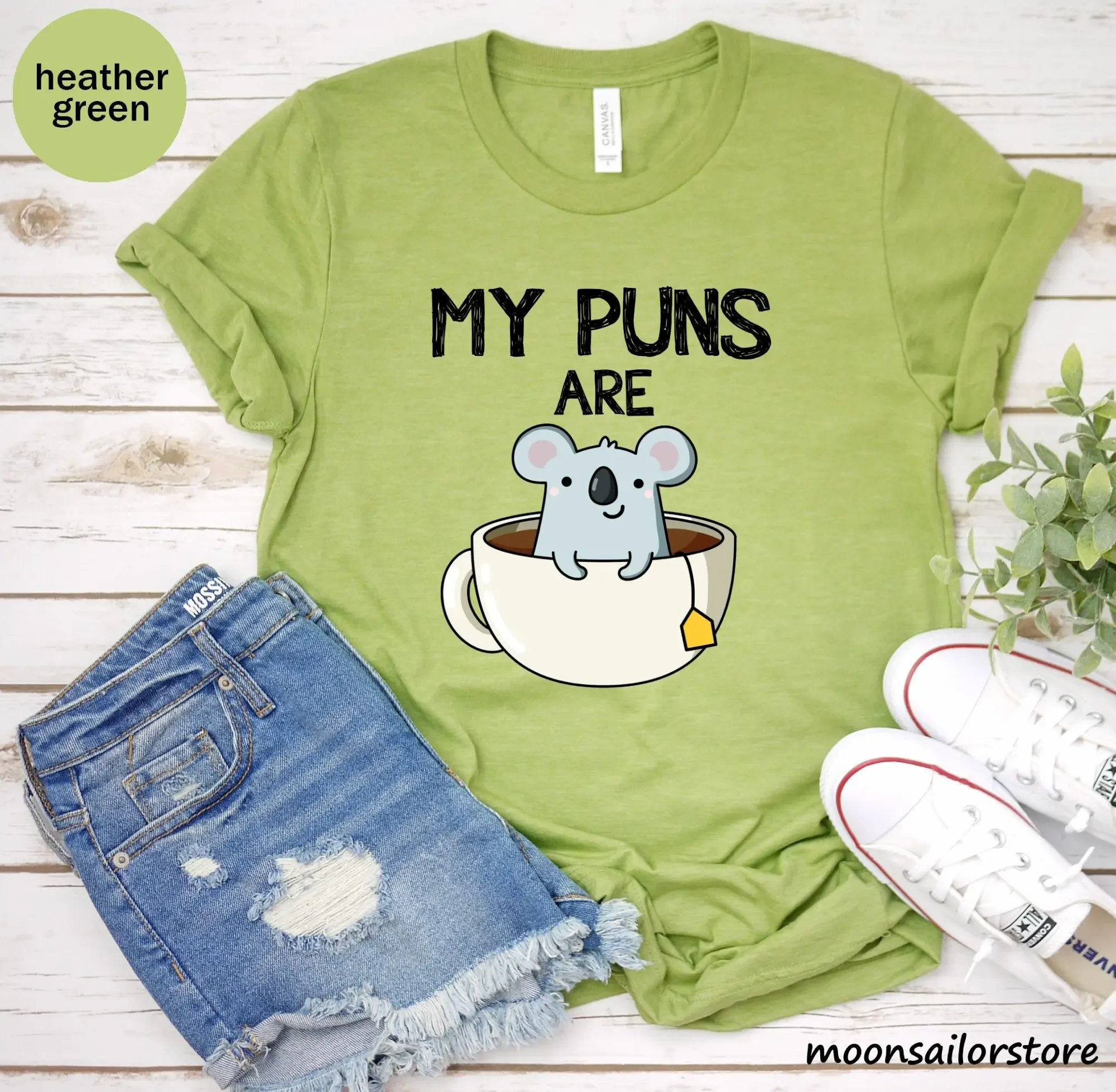 T And Tea Coffee - Mijn woordspelingen zijn Koala Tea T-shirt