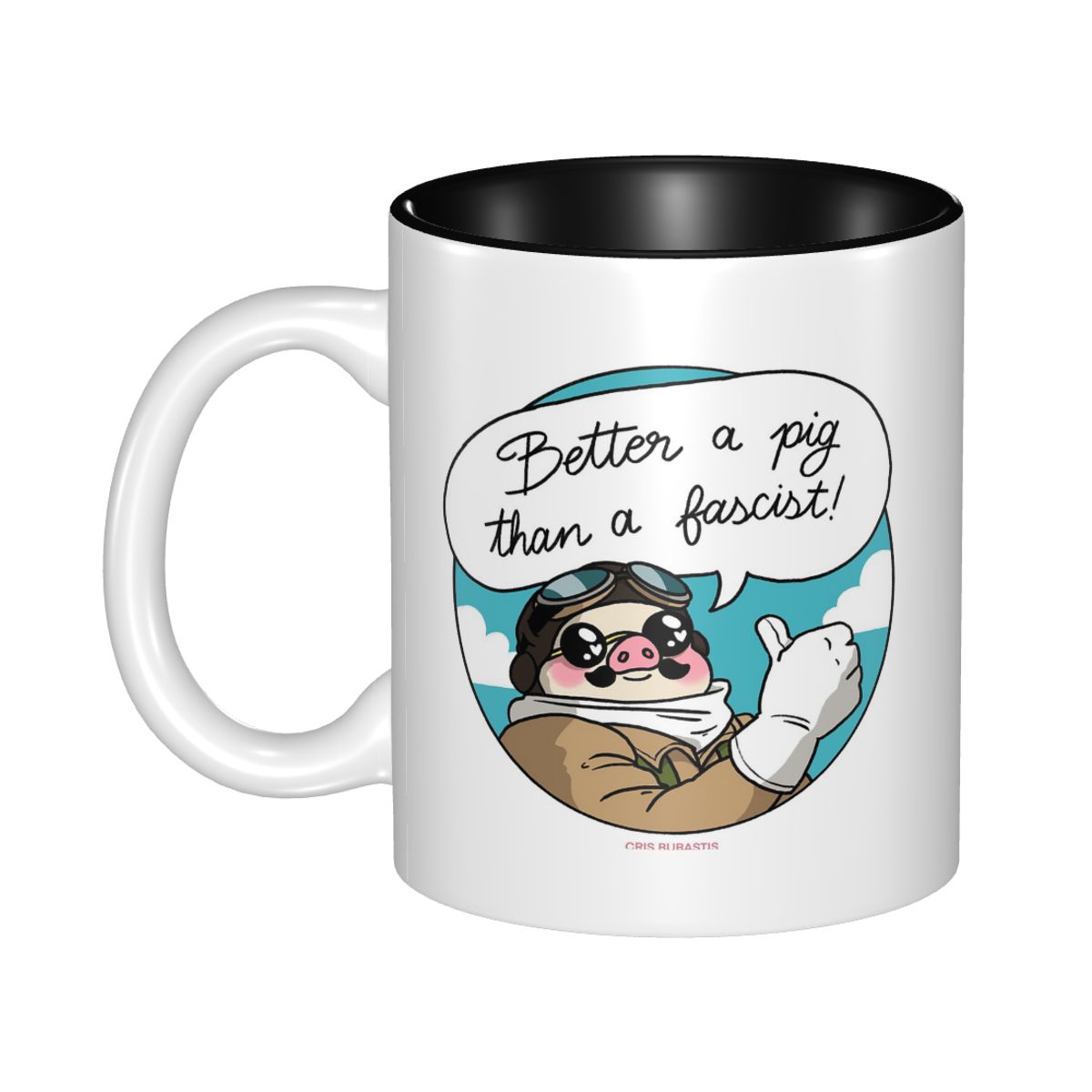 Coffee Better Than Tea - Beter een varken dan een fascist!