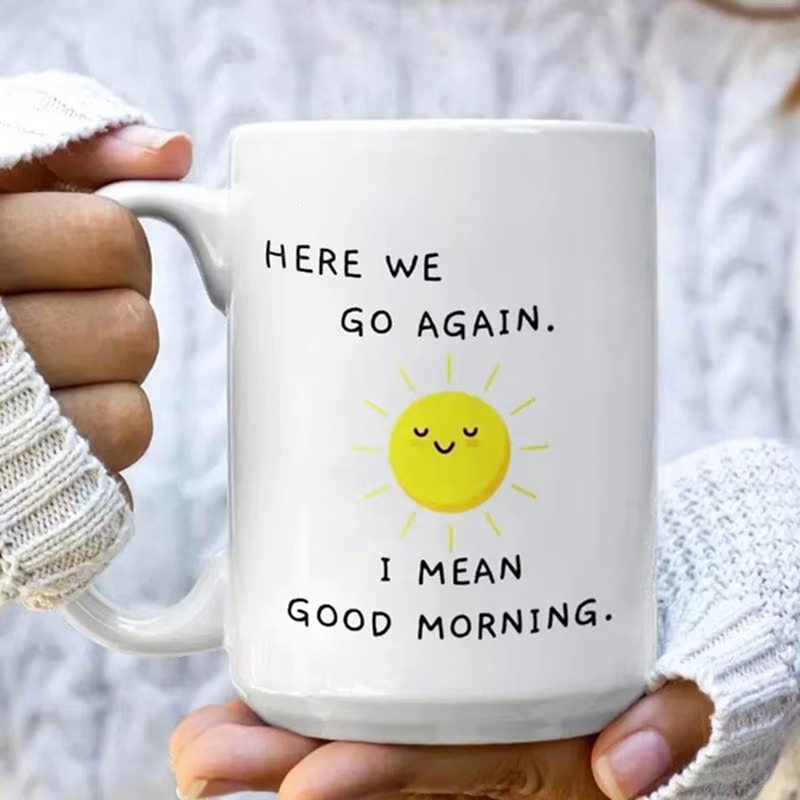Koffiekopje Grappige sarcastis - Coffee Tea Good Morning recensie en prijs