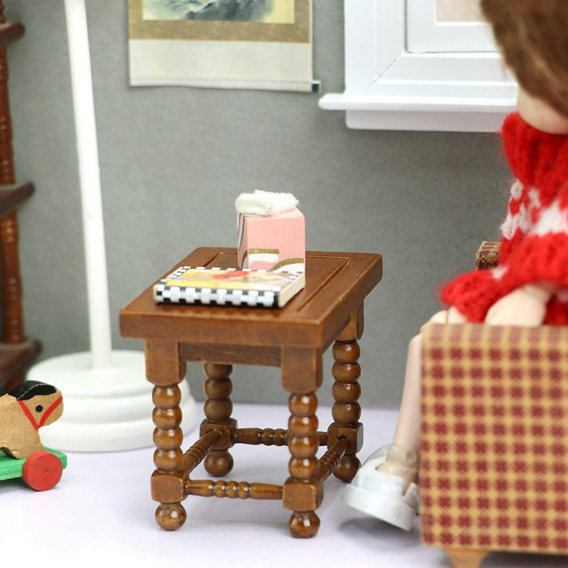 1:12 poppenhuis miniatuur rond - Coffee Tea & Jane recensie en prijs