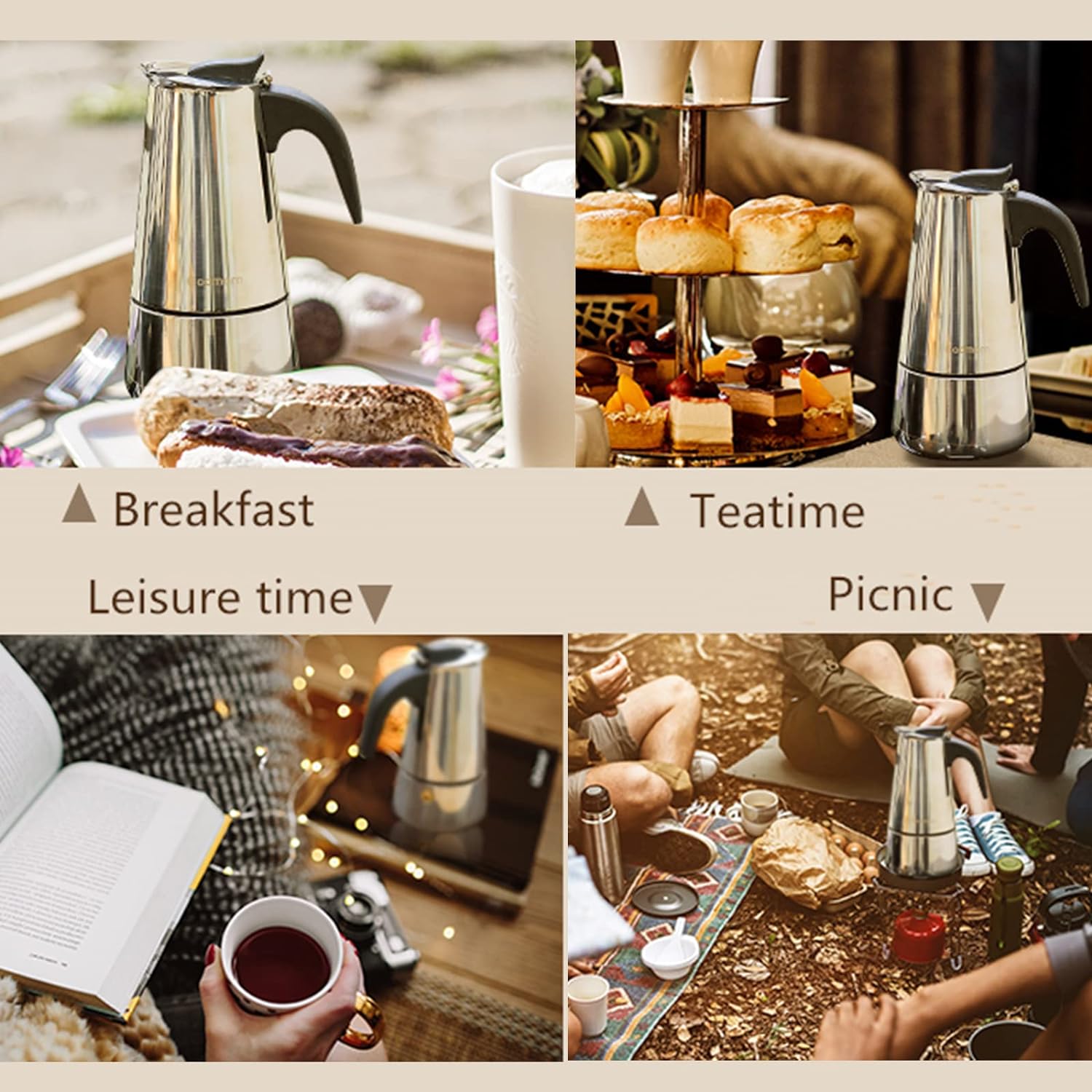 4/6/9 Cups Moka Pot Caffe Mach - Coffee Tea Making Machine recensie en prijs