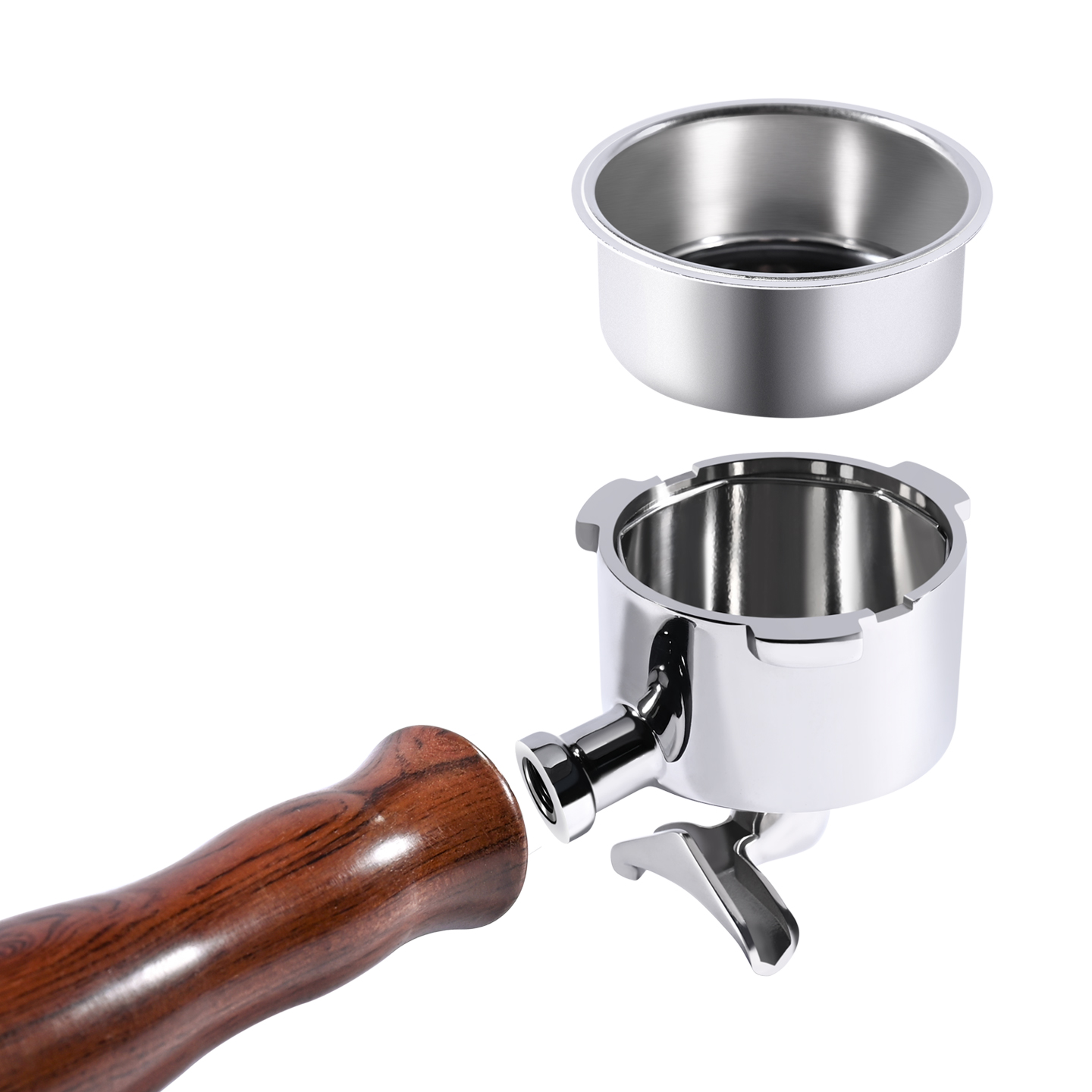 51mm dubbele uitloop koffiefil - Coffee Tea Making Machine recensie en prijs